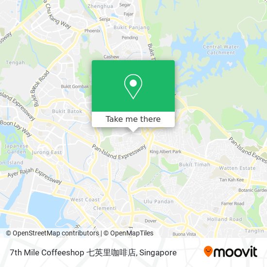 7th Mile Coffeeshop 七英里咖啡店 map