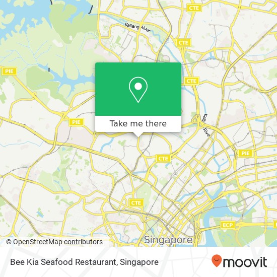 Bee Kia Seafood Restaurant map