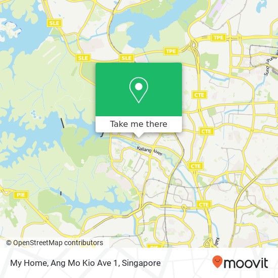 My Home, Ang Mo Kio Ave 1 map
