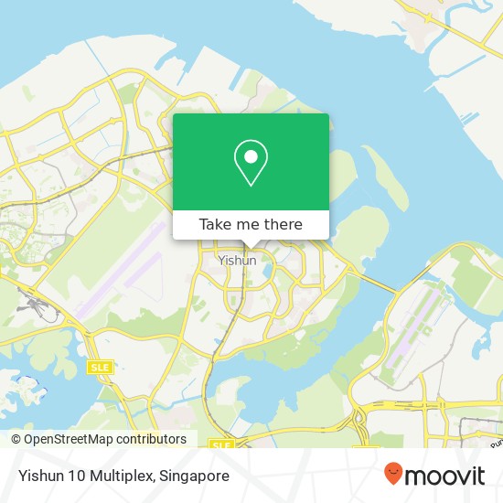 Yishun 10 Multiplex地图