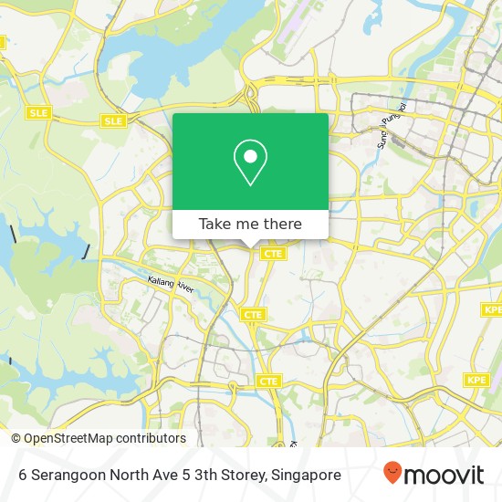 6 Serangoon North Ave 5 3th Storey map