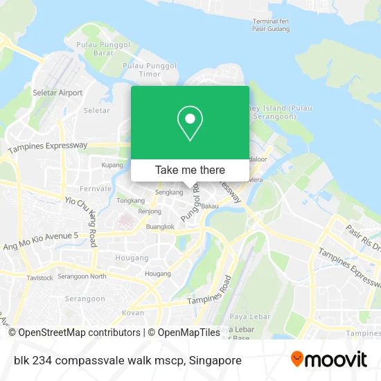 blk 234 compassvale walk mscp map