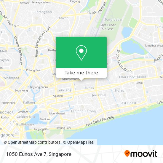 1050 Eunos Ave 7 map