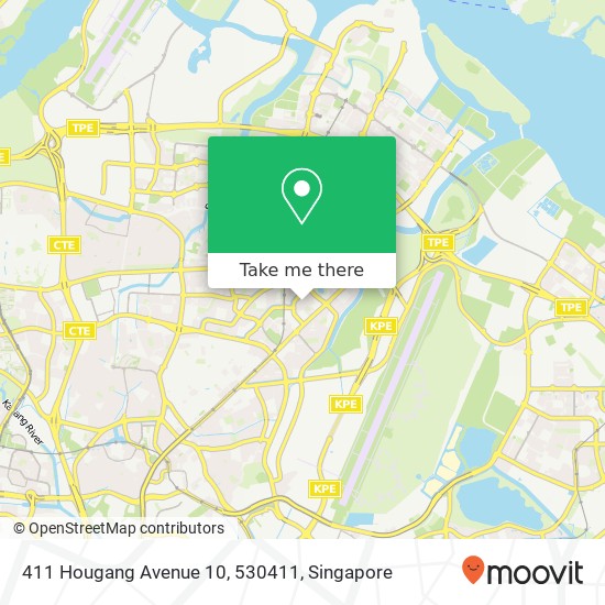 411 Hougang Avenue 10, 530411 map