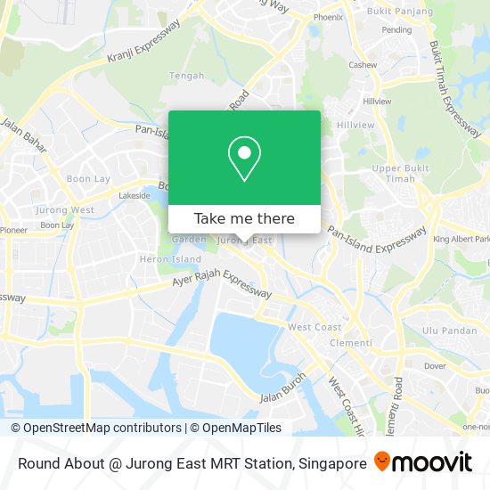 Round About @ Jurong East MRT Station map