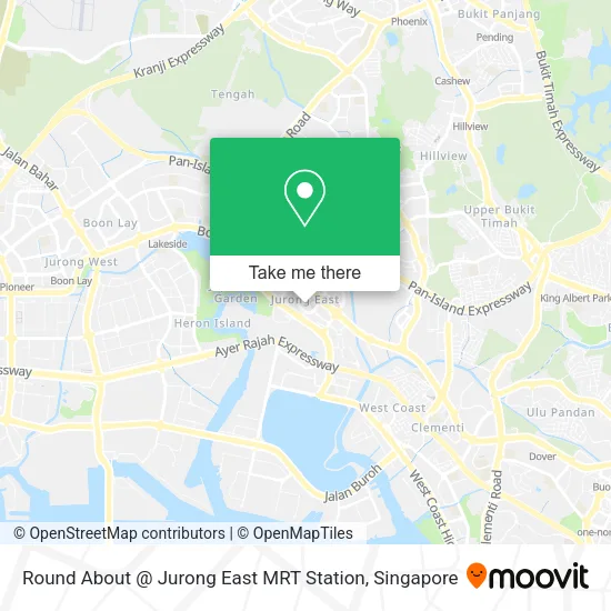 Round About @ Jurong East MRT Station地图
