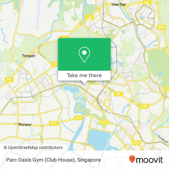 Parc Oasis Gym (Club House)地图