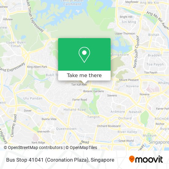 Bus Stop 41041 (Coronation Plaza) map
