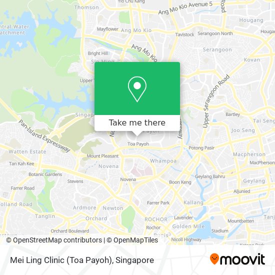 Cara Ke Mei Ling Clinic Toa Payoh Di Singapore Menggunakan Mrt Atau Bis