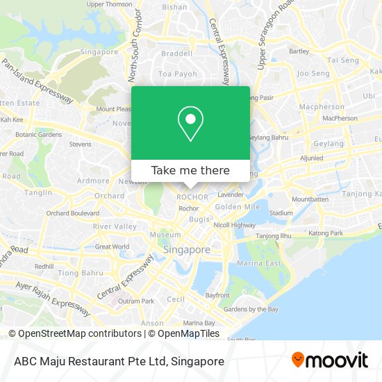 ABC Maju Restaurant Pte Ltd map