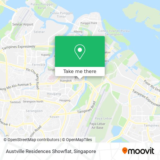 Austville Residences Showflat map