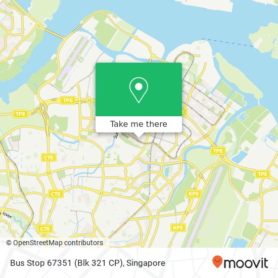 Bus Stop 67351 (Blk 321 CP) map