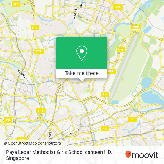 Paya Lebar Methodist Girls School canteen ! :D map