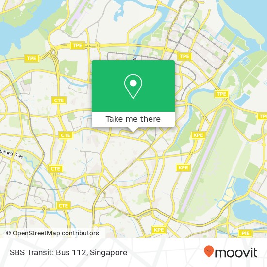 SBS Transit: Bus 112 map