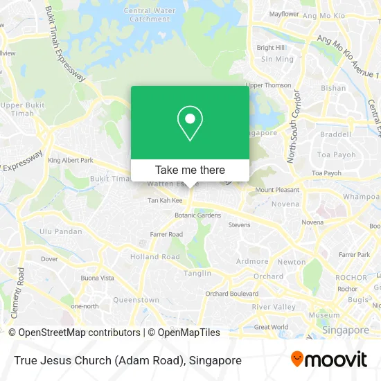 True Jesus Church (Adam Road)地图