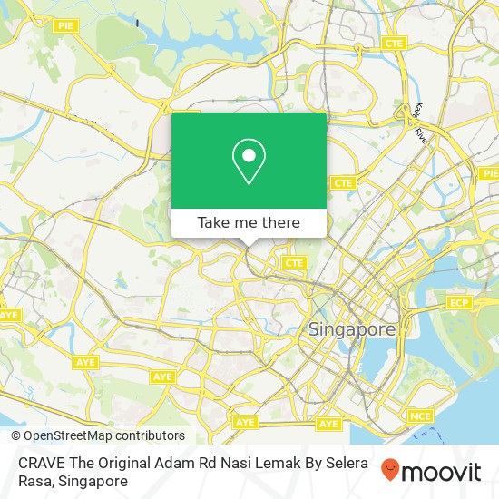 CRAVE The Original Adam Rd Nasi Lemak By Selera Rasa map