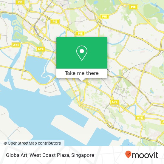 GlobalArt, West Coast Plaza map