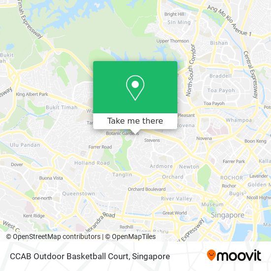 CCAB Outdoor Basketball Court map