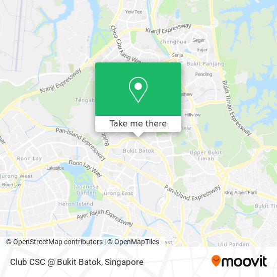 How to get to Club CSC @ Bukit Batok in Singapore by Bus or Metro?