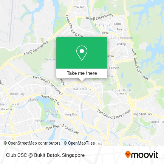 Club CSC @ Bukit Batok map