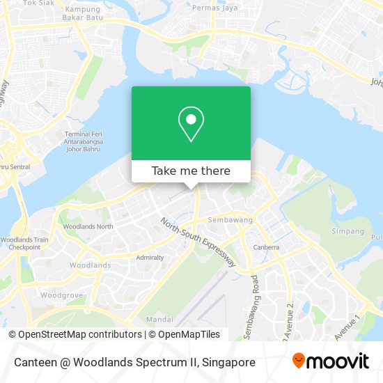Canteen @ Woodlands Spectrum II地图