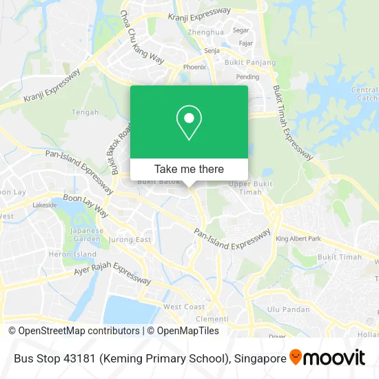 Bus Stop 43181 (Keming Primary School)地图