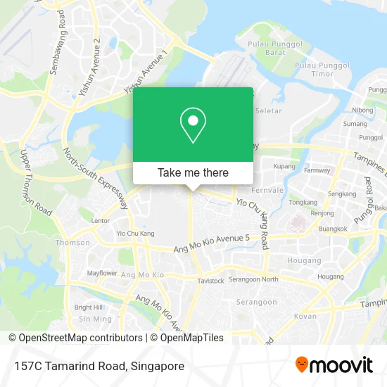 157C Tamarind Road map