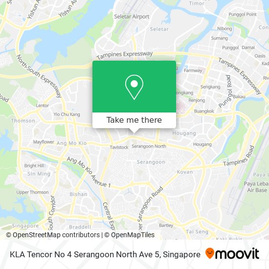 KLA Tencor No 4 Serangoon North Ave 5地图