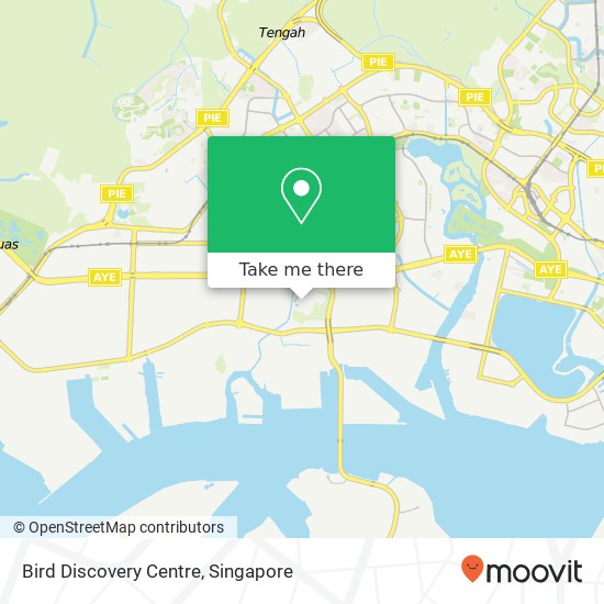 Bird Discovery Centre map