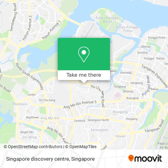 Singapore discovery centre地图