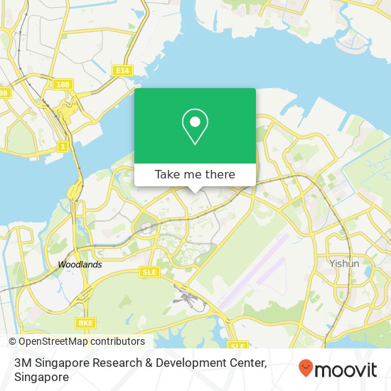 3M Singapore Research & Development Center map