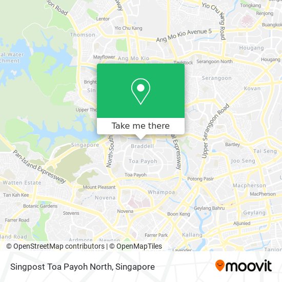 Singpost Toa Payoh North地图