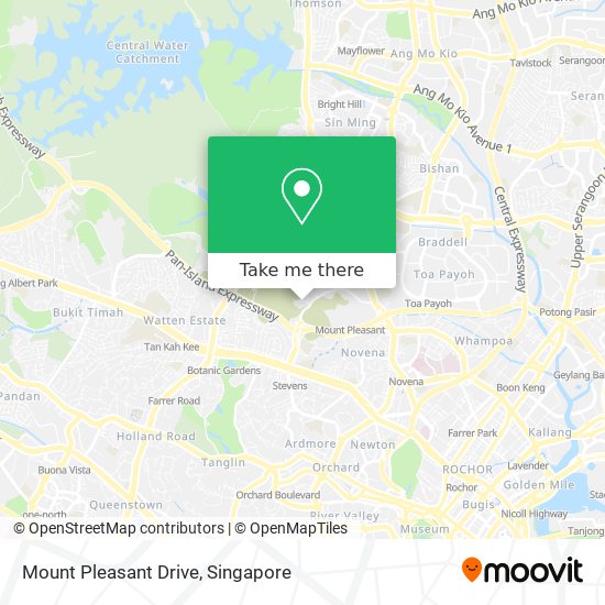 Mount Pleasant Drive map
