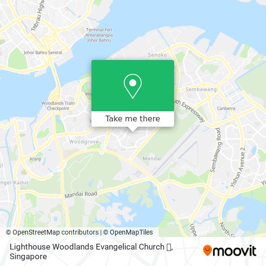 Lighthouse Woodlands Evangelical Church  map