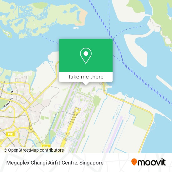 Megaplex Changi Airfrt Centre map