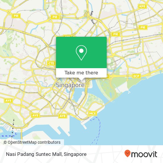 Nasi Padang Suntec Mall map