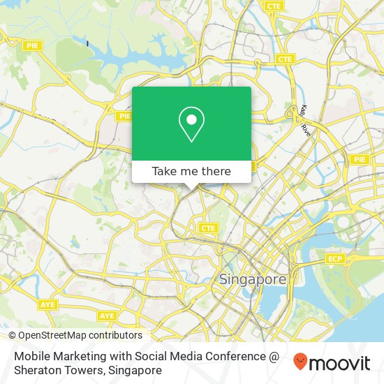 Mobile Marketing with Social Media Conference @ Sheraton Towers map