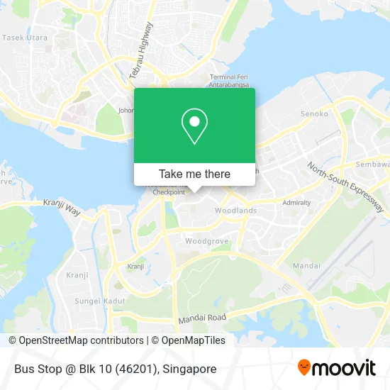 Bus Stop @ Blk 10 (46201) map