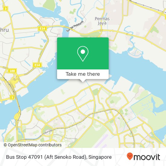 Bus Stop 47091 (Aft Senoko Road)地图