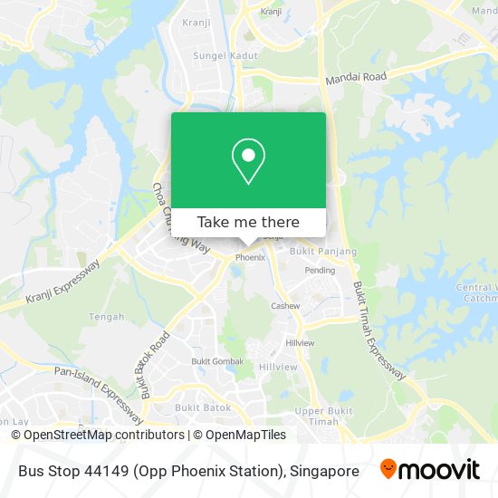 Bus Stop 44149 (Opp Phoenix Station) map
