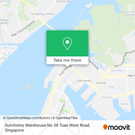 Sumitomo Warehouse No 38 Tuas West Road地图