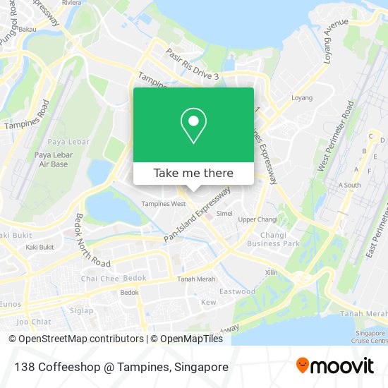 138 Coffeeshop @ Tampines map