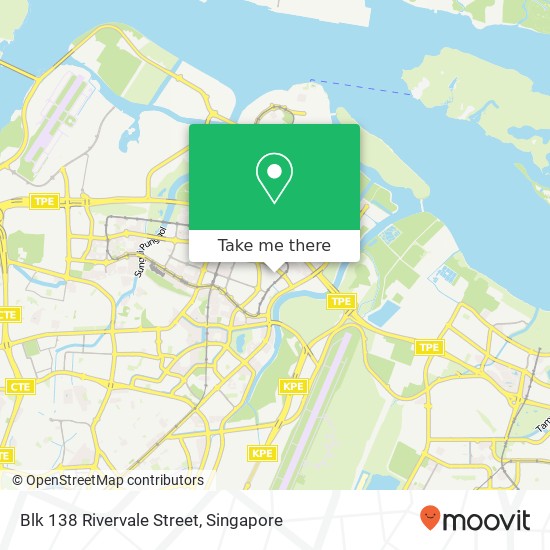 Blk 138 Rivervale Street地图