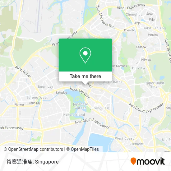 裕廊通淮庙地图