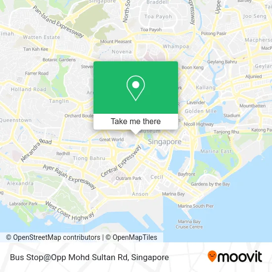 Bus Stop@Opp Mohd Sultan Rd地图