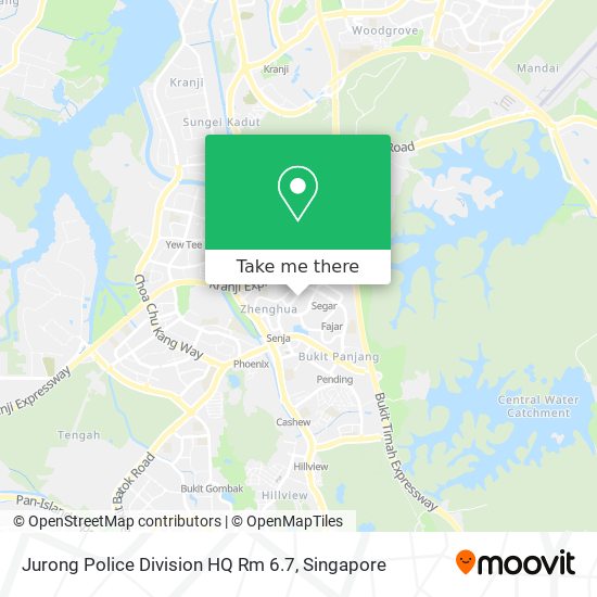 Jurong Police Division HQ Rm 6.7地图