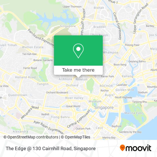 The Edge @ 130 Cairnhill Road地图