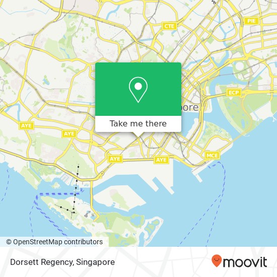 Dorsett Regency地图