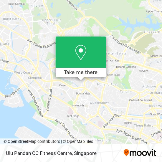 Ulu Pandan CC Fitness Centre地图