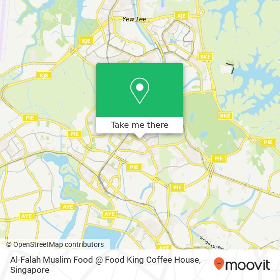 Al-Falah Muslim Food @ Food King Coffee House map